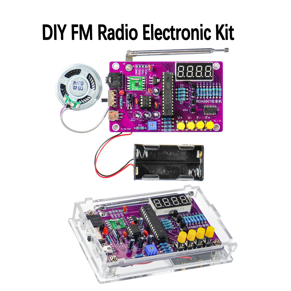 Diy Electronics Soldering Kit - DIY FM Radio Electronic Kit 87-108MHz