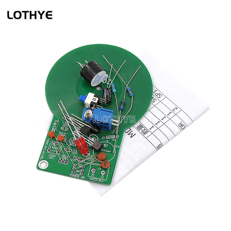 Diy Electronics Soldering Kit - DC 3V-5V Metal Detector Kit DIY