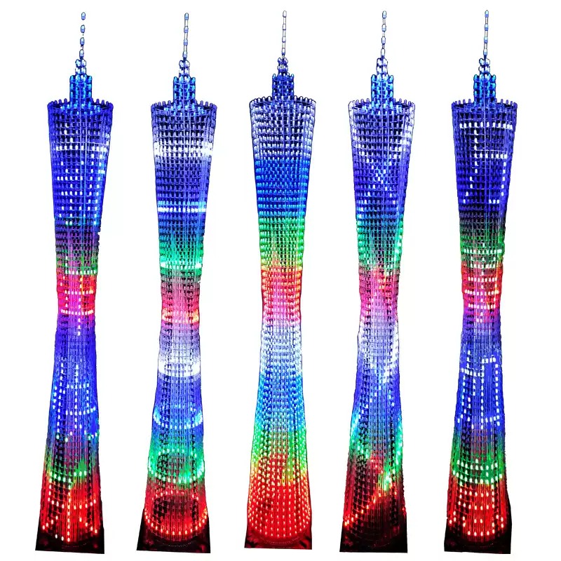 Diy Elektronik - 64 Layers Canton Tower DIY Electronic
