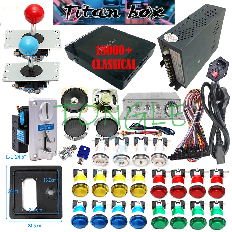 Diy Electronics Game - 2 Players Titan Box 18000+ in