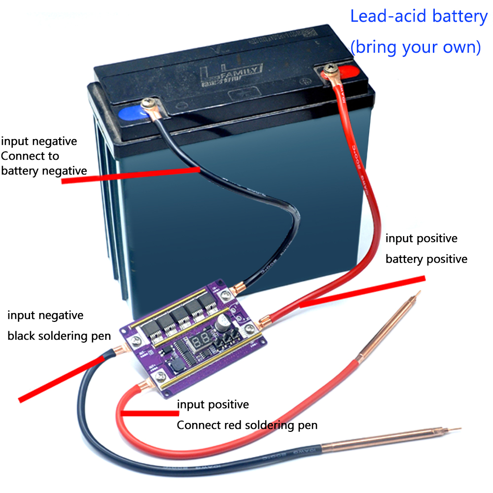 12V Spot Welder DIY Kits Power - Diy Electronics Spot Welder review and price