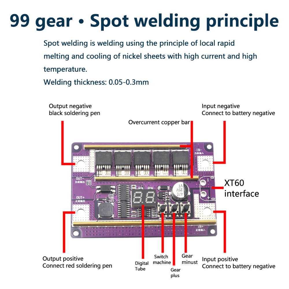 12V Spot Welder DIY Kits Power - Diy Electronics Spot Welder review and price
