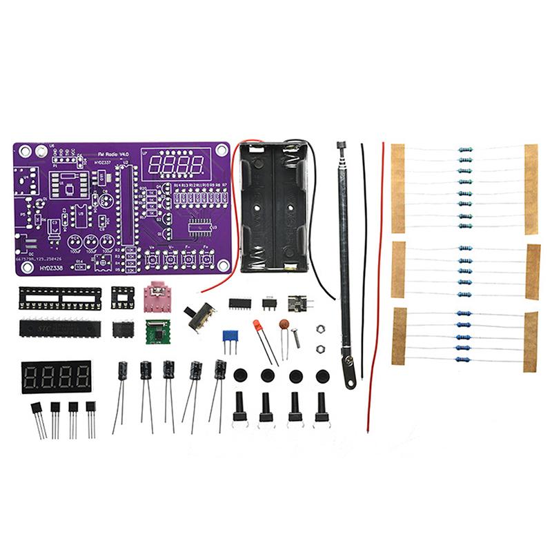 Dual Channel FM Radio DIY Buil - Diy Electronics Kits For Adults review and price