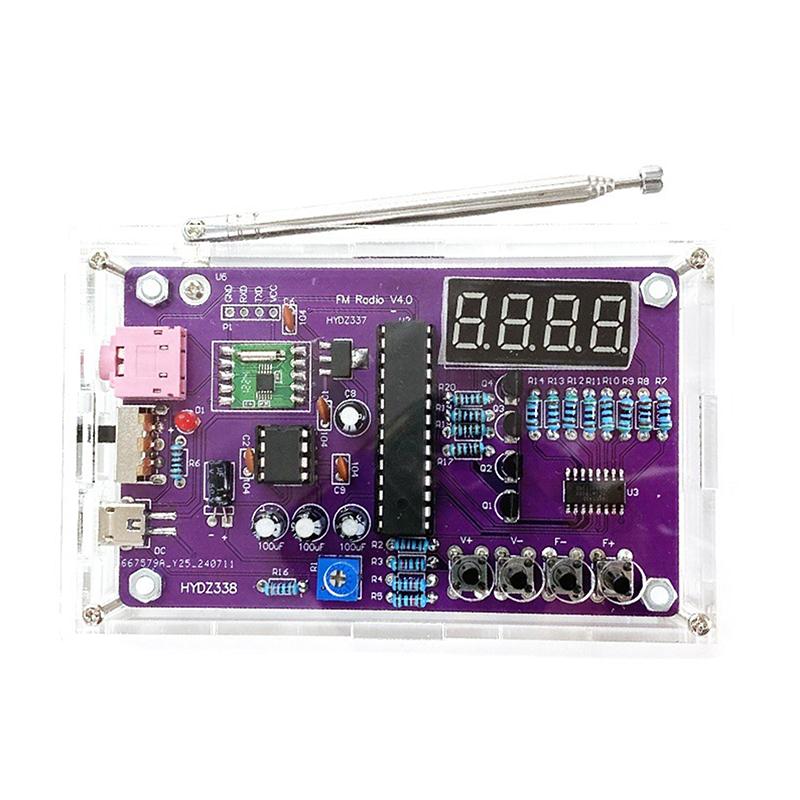 Dual Channel FM Radio DIY Buil - Diy Electronics Kits For Adults review and price