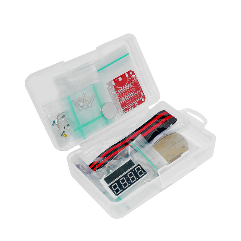 Single Chip LED Kit Clock DIY  - Learn Diy Electronics review and price