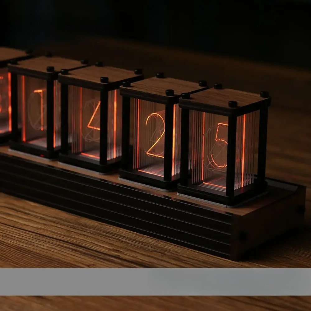 RGB Nixie Tube Clock DIY Table - Diy Electronics Gift Ideas review and price