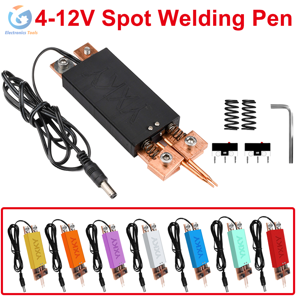 4-12V Spot Welding Pen for 186 - Diy Electronics Spot Welder review and price
