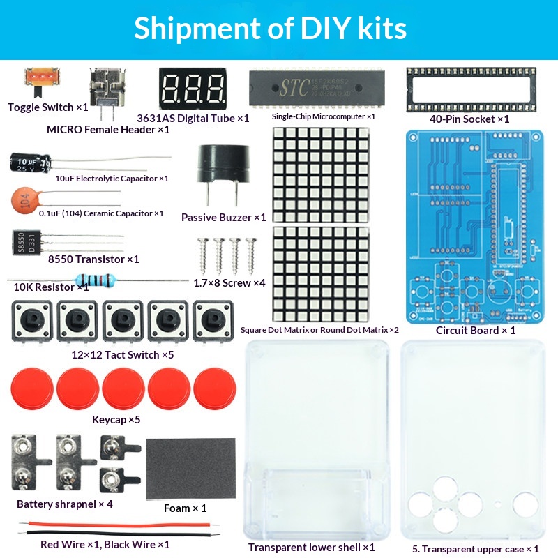Pixel Game Machine Production  - Diy Electronics Game review and price