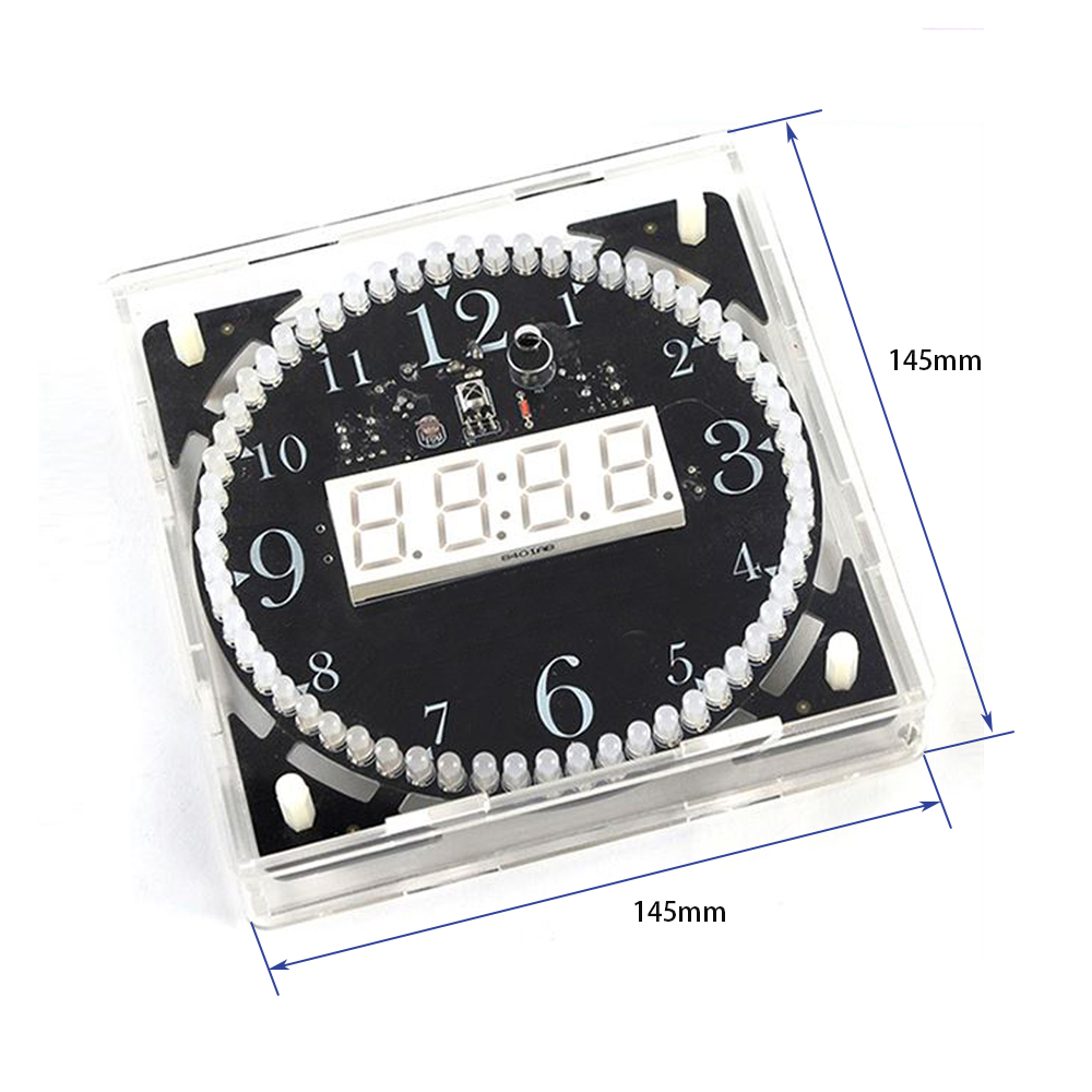 DIY electronic clock kit 14.5* - Diy Electronics Kits For Adults review and price