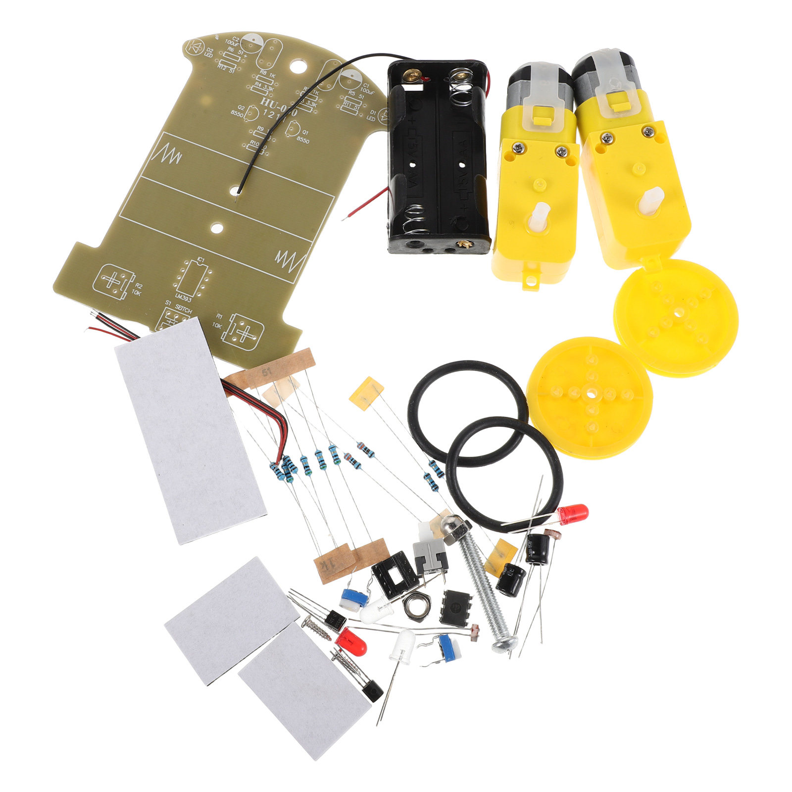 1Set Line Following Robot Car  - Learn Diy Electronics review and price