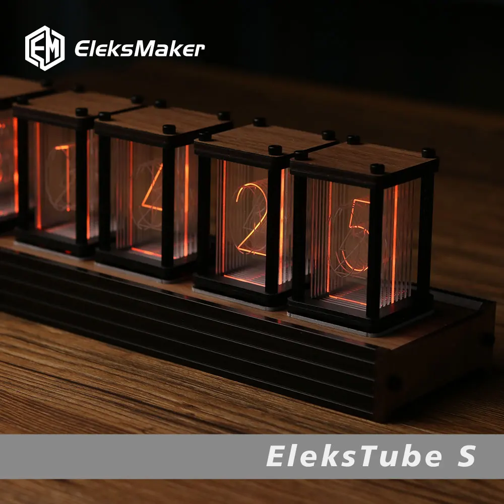 RGB Nixie Tube Clock DIY Table - Diy Electronics Gift Ideas review and price