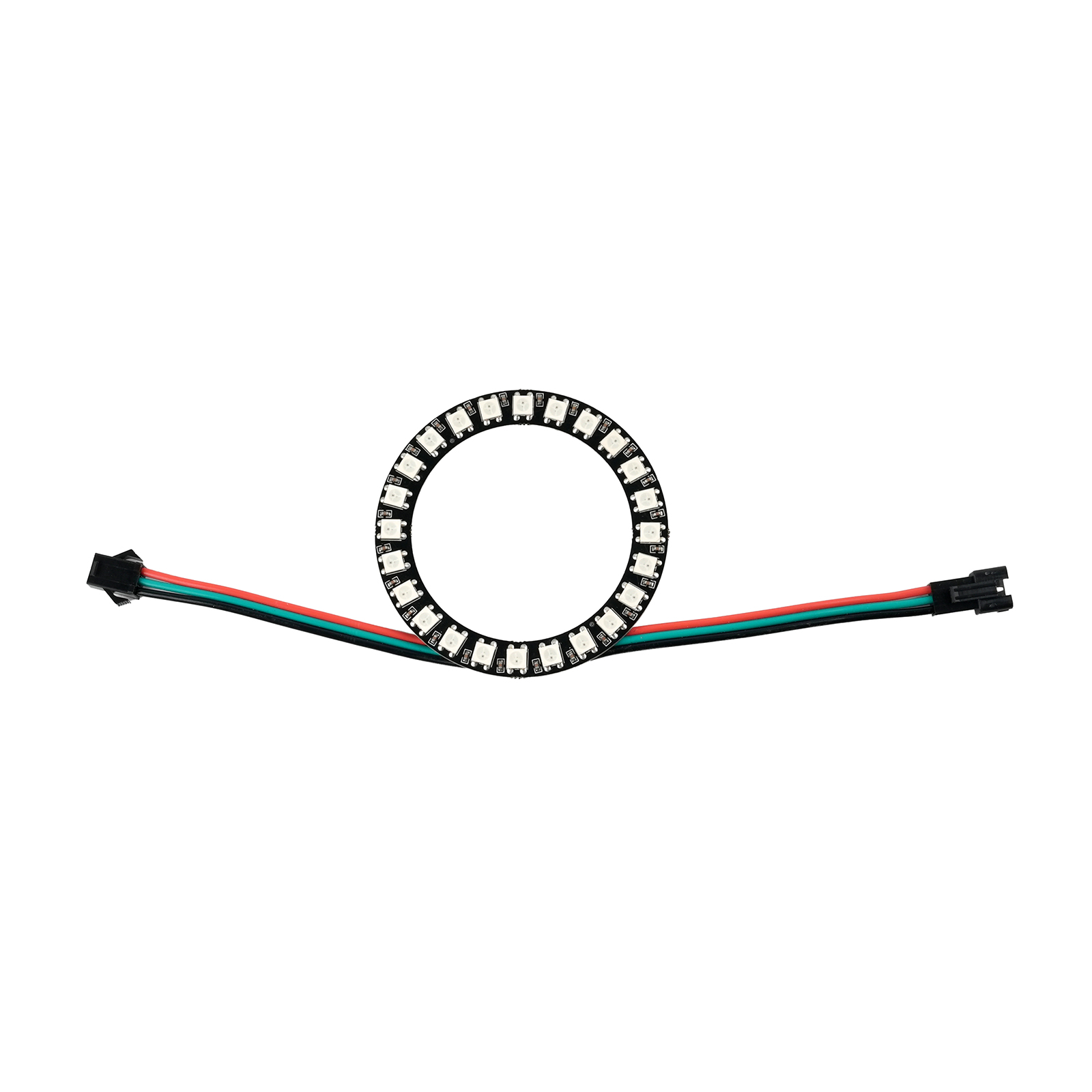 Smart WS2812B 24LED Ring Light - Diy Electronics Address review and price