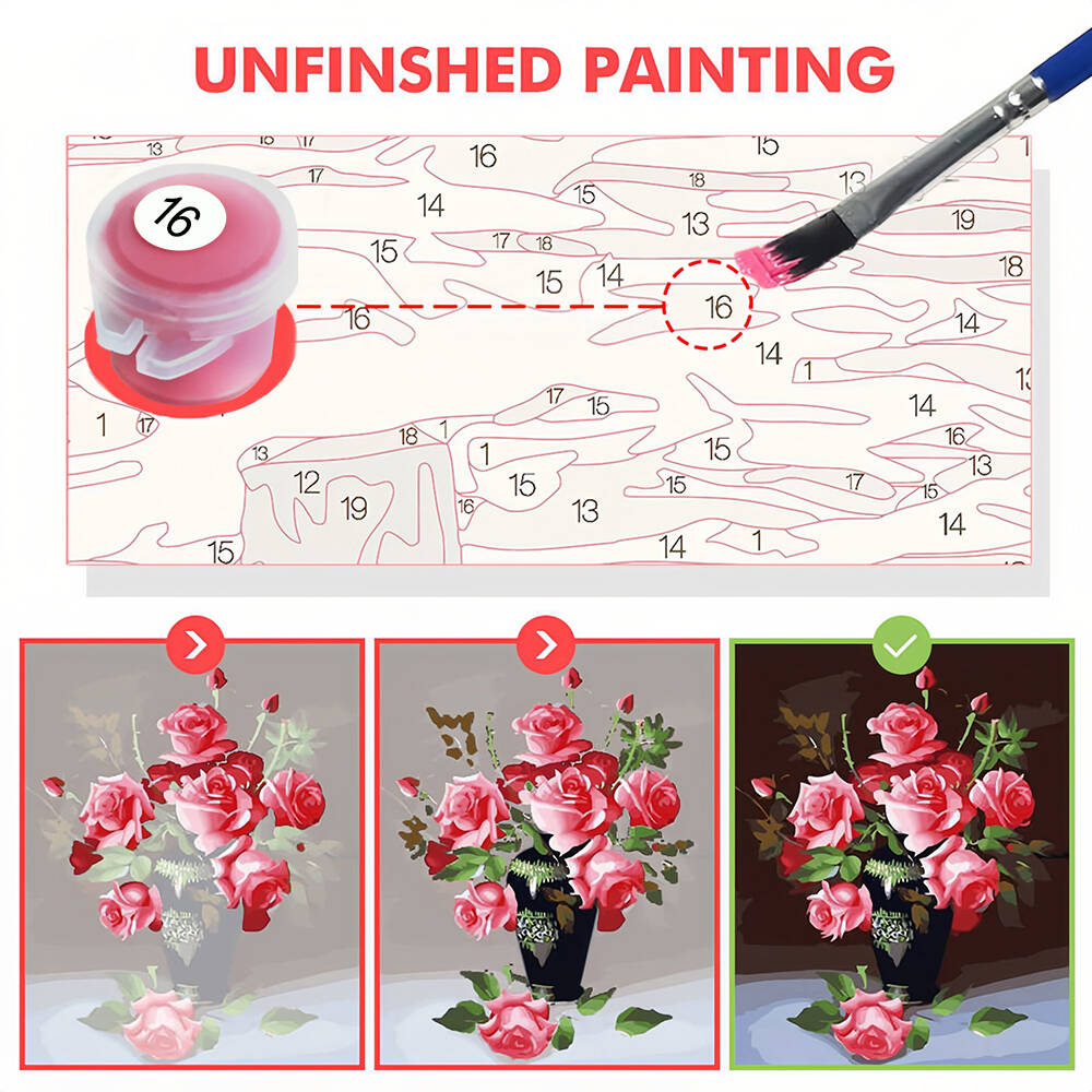 Digital Oil Painting Girl Milk - Diy Elektronik review and price