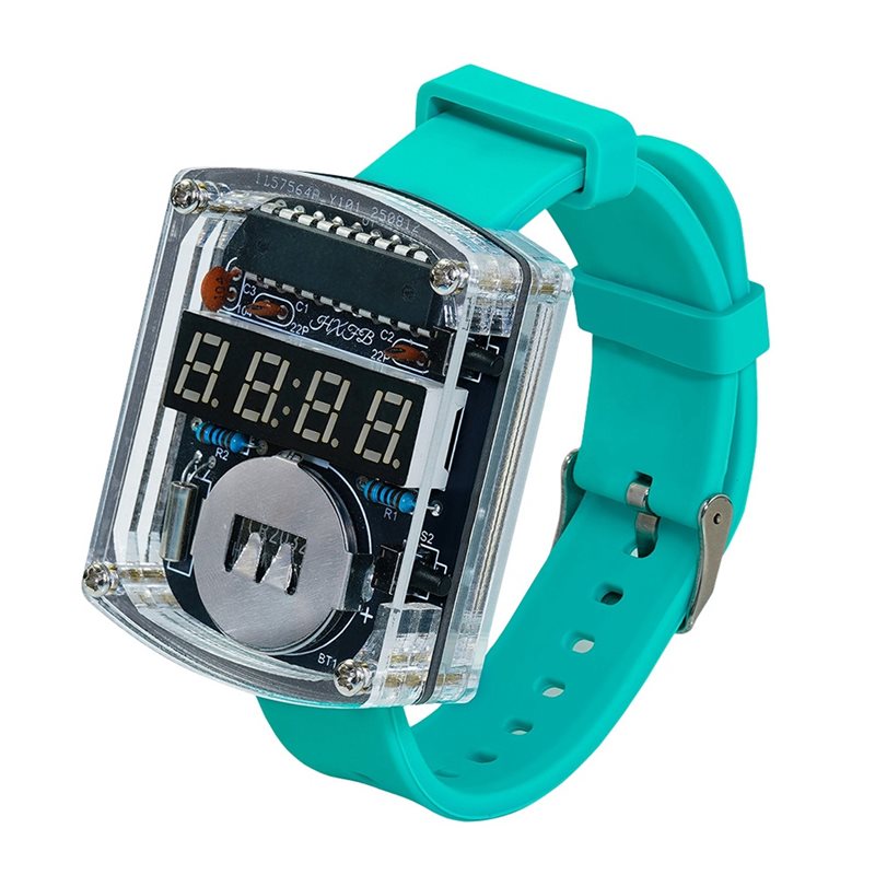 2X DIY Watch LED Watch Electro - Diy Electronics Learning Kit review and price