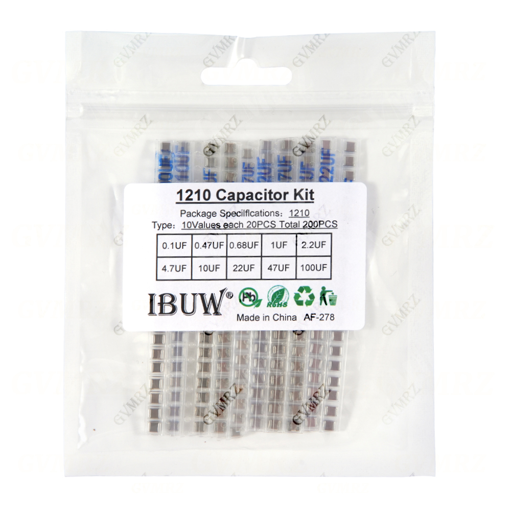 0402 0603 0805 1206 SMD Cerami - Capacitor Kit Assortment review and price