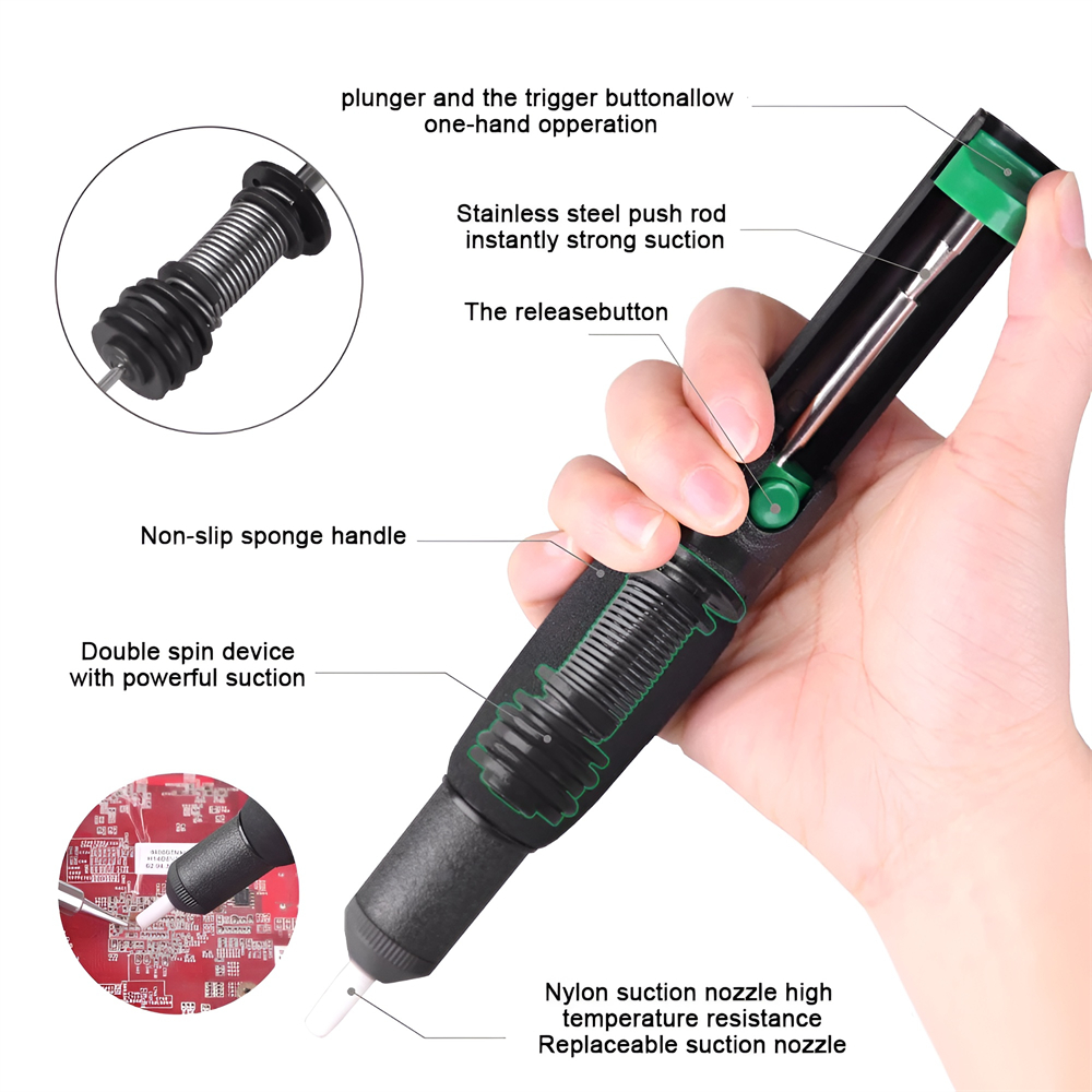 Metal Desoldering Pump Suction - Desoldering Pump Solder review and price