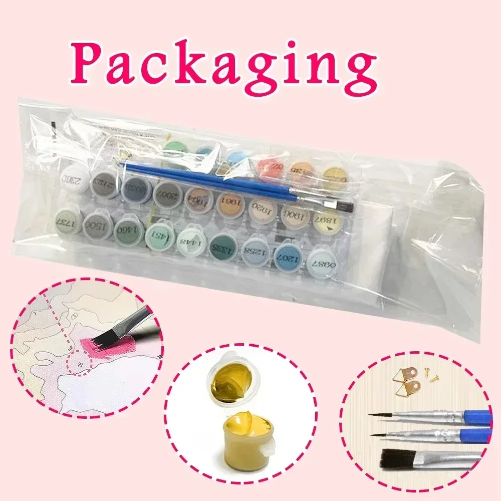 DIY Scenery Paintings By Numbe - Diy Elektronik review and price
