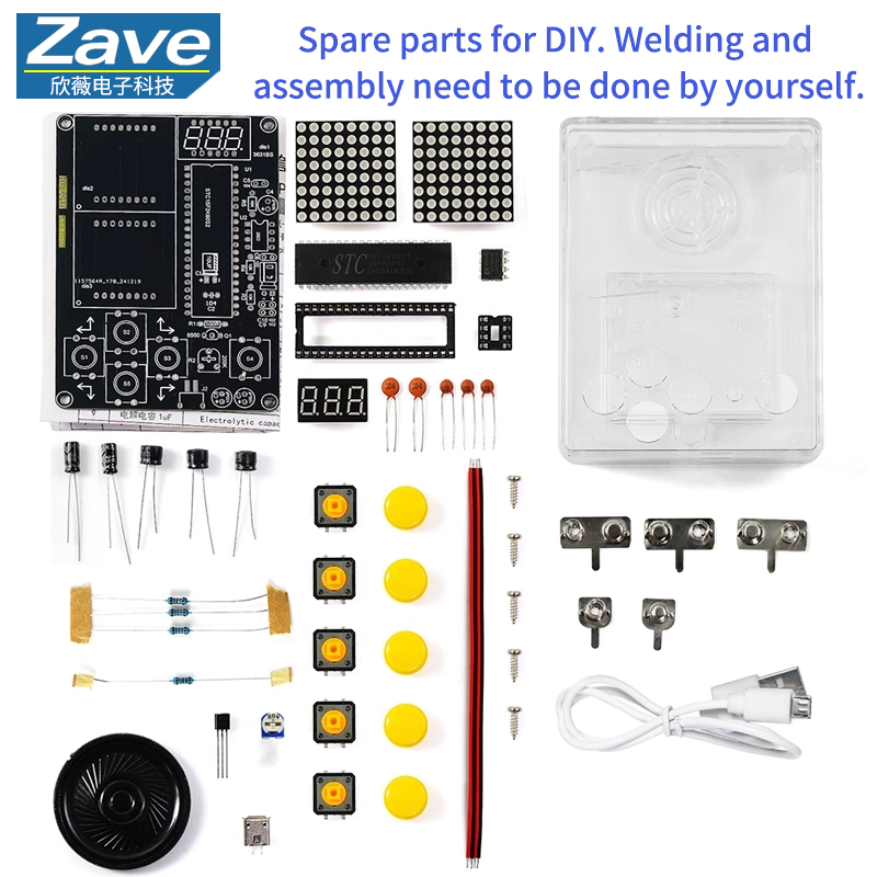 Pixel Game Console Making Kit: - Diy Electronics Game review and price