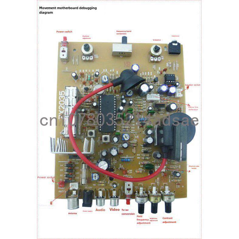 5.5 Inch Black & White TV Main - Diy Electronics Soldering Kit review and price