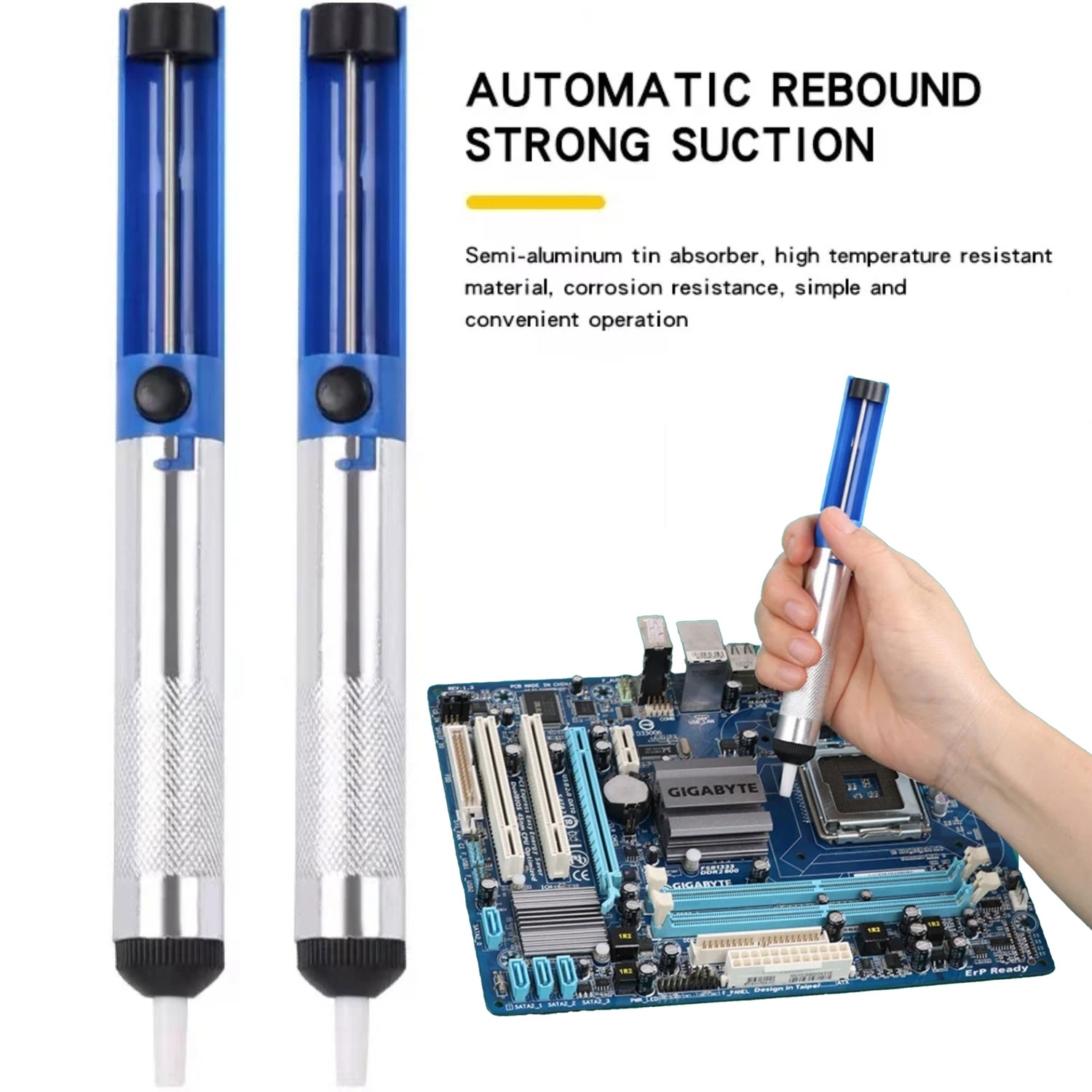 Aluminum Metal Desoldering Pum - Desoldering Pump Solder review and price