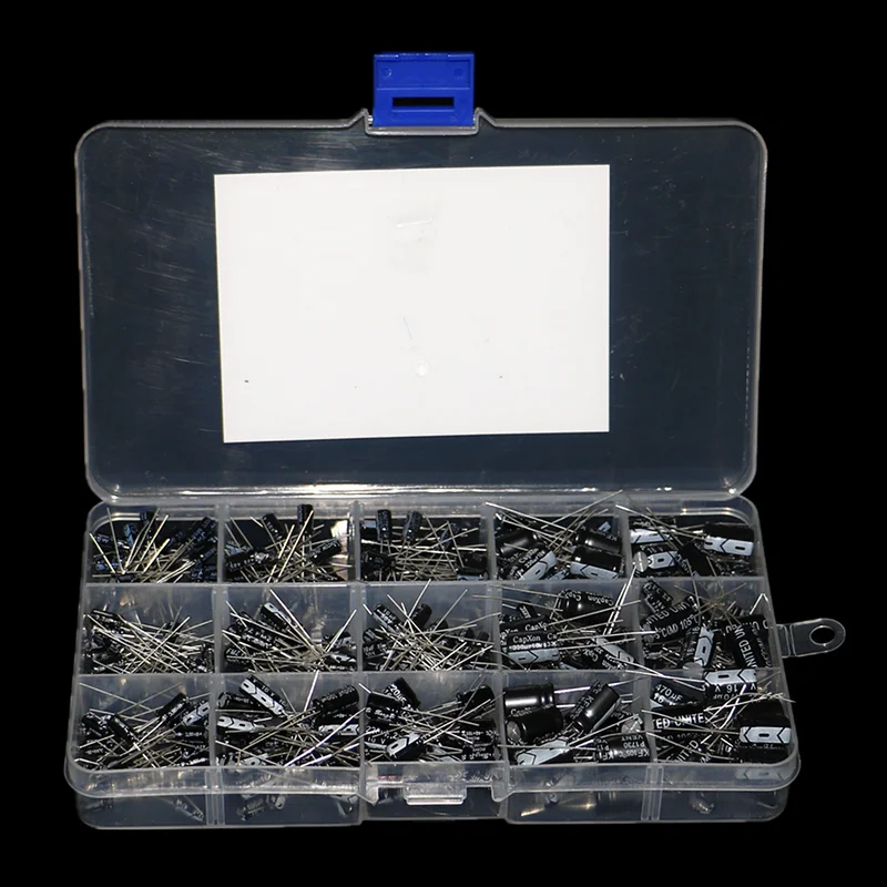 300pcs 15 types 16V 50V 0.1uf- - Capacitor Kit Assortment review and price