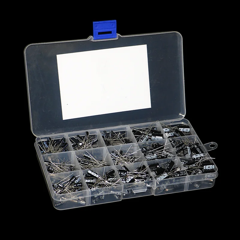 300pcs 15 types 16V 50V 0.1uf- - Capacitor Kit Assortment review and price