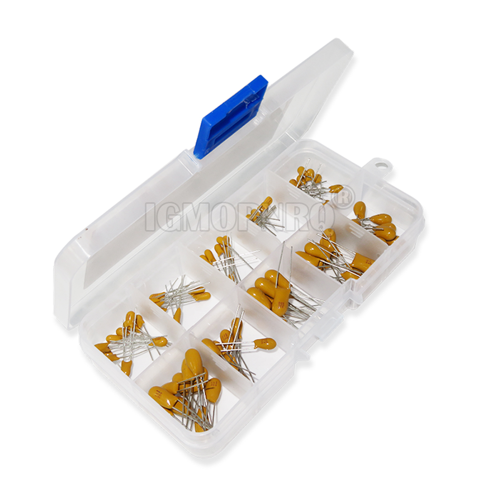 100PCS 10Value*10Pcs 16V Tanta - Capacitor Kit Assortment review and price