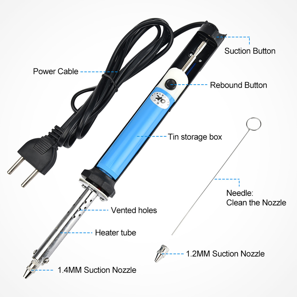 US 110V EU 220V Electric Tin S - Desoldering Pump Solder review and price