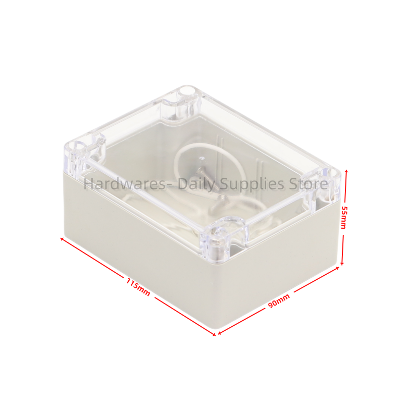 1pc 115x90x55mm Waterproof Pla - Diy Electronics Organizer review and price