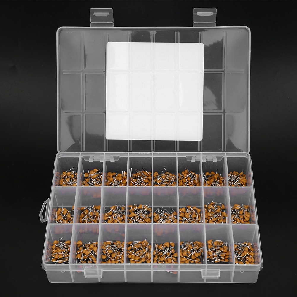 720Pcs 24 Types Ceramic Capaci - Capacitor Kit Assortment review and price