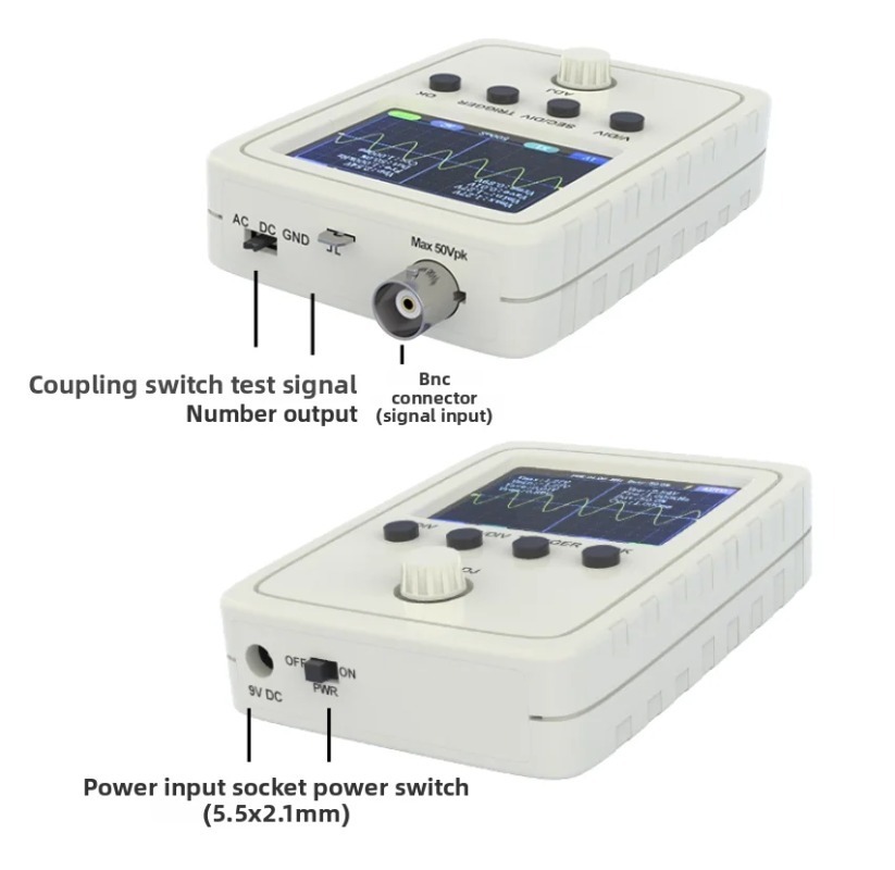Digital Oscilloscope DIY Assem - Learn Diy Electronics review and price