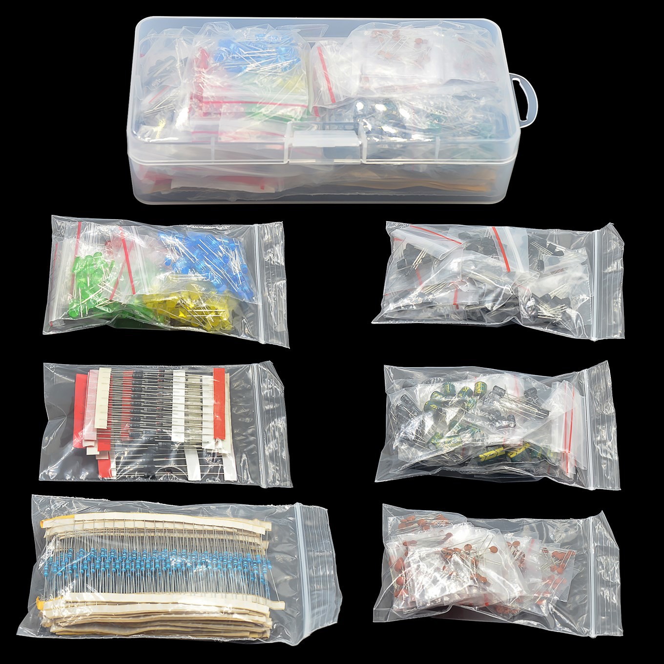 Electronic components Kits Met - Capacitor Kit Assortment review and price
