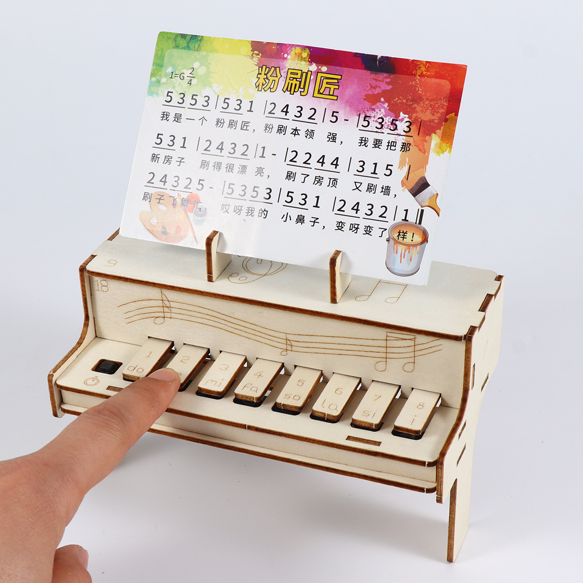 DIY Wooden Electronic Piano Mo - Diy Electronics Learning Kit review and price
