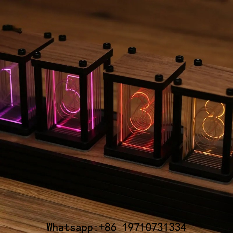 Nixie Tube Clock DIY Table Clo - Diy Electronics Gift Ideas review and price