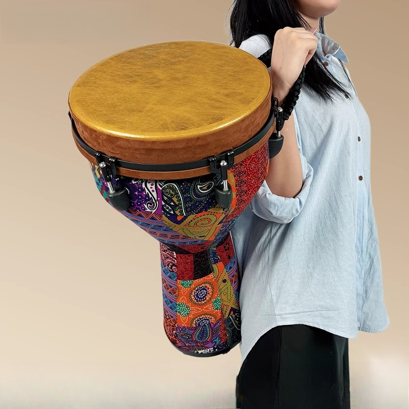 12 Inch Djembe Drum Adjustable - Learn Diy Electronics review and price