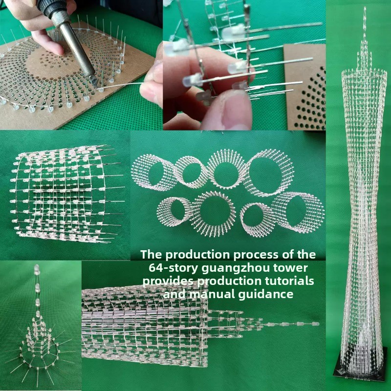 64 Layers Canton Tower DIY Ele - Diy Elektronik review and price