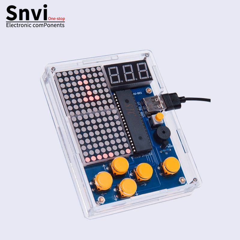Snvi DIY Pixel Game Console Ki - Diy Electronics Learning Kit review and price